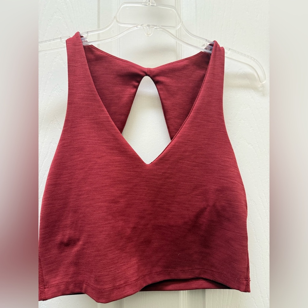 Red Sleeveless Top